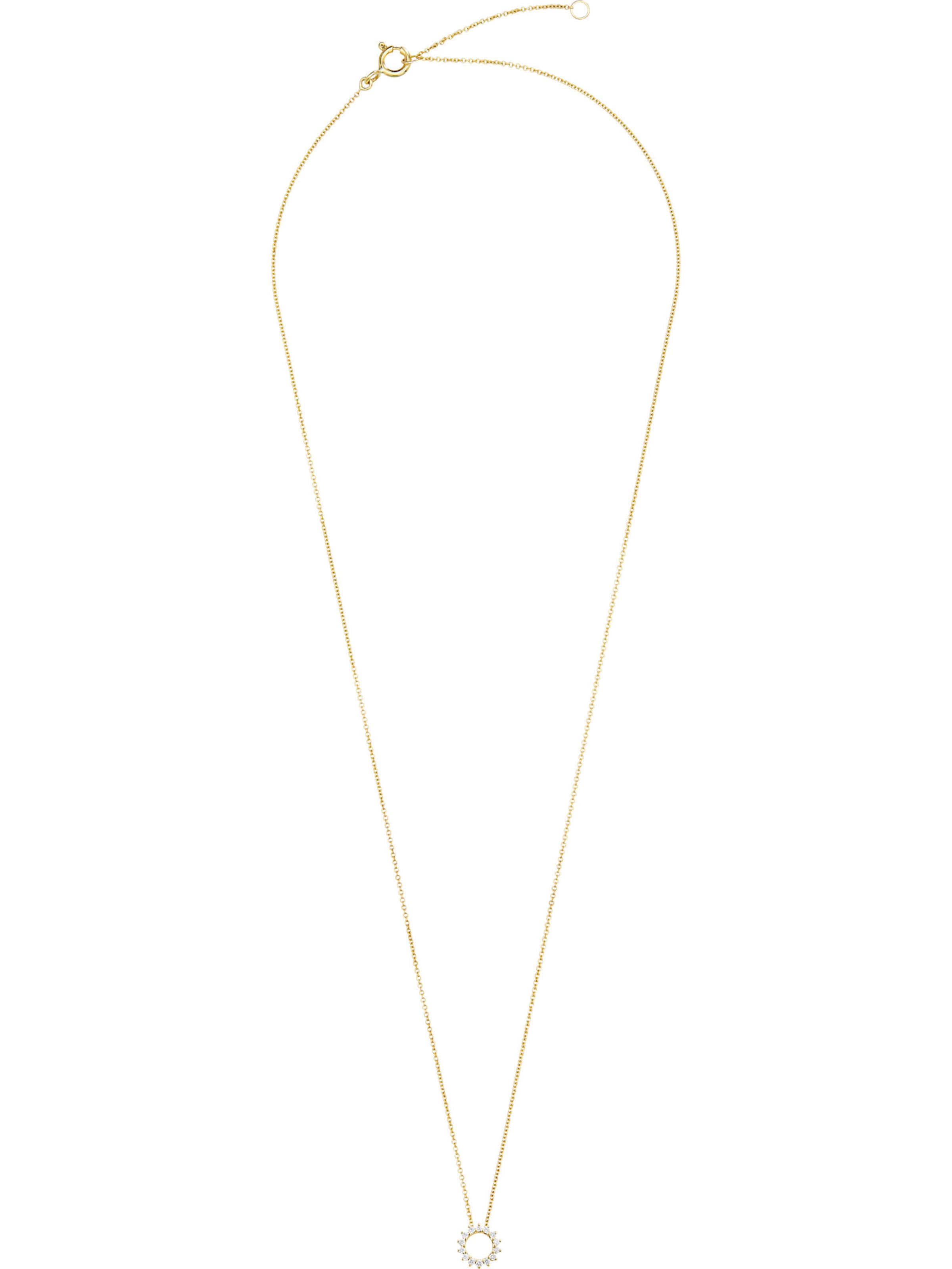 CHRIST Necklace in Gold: front
