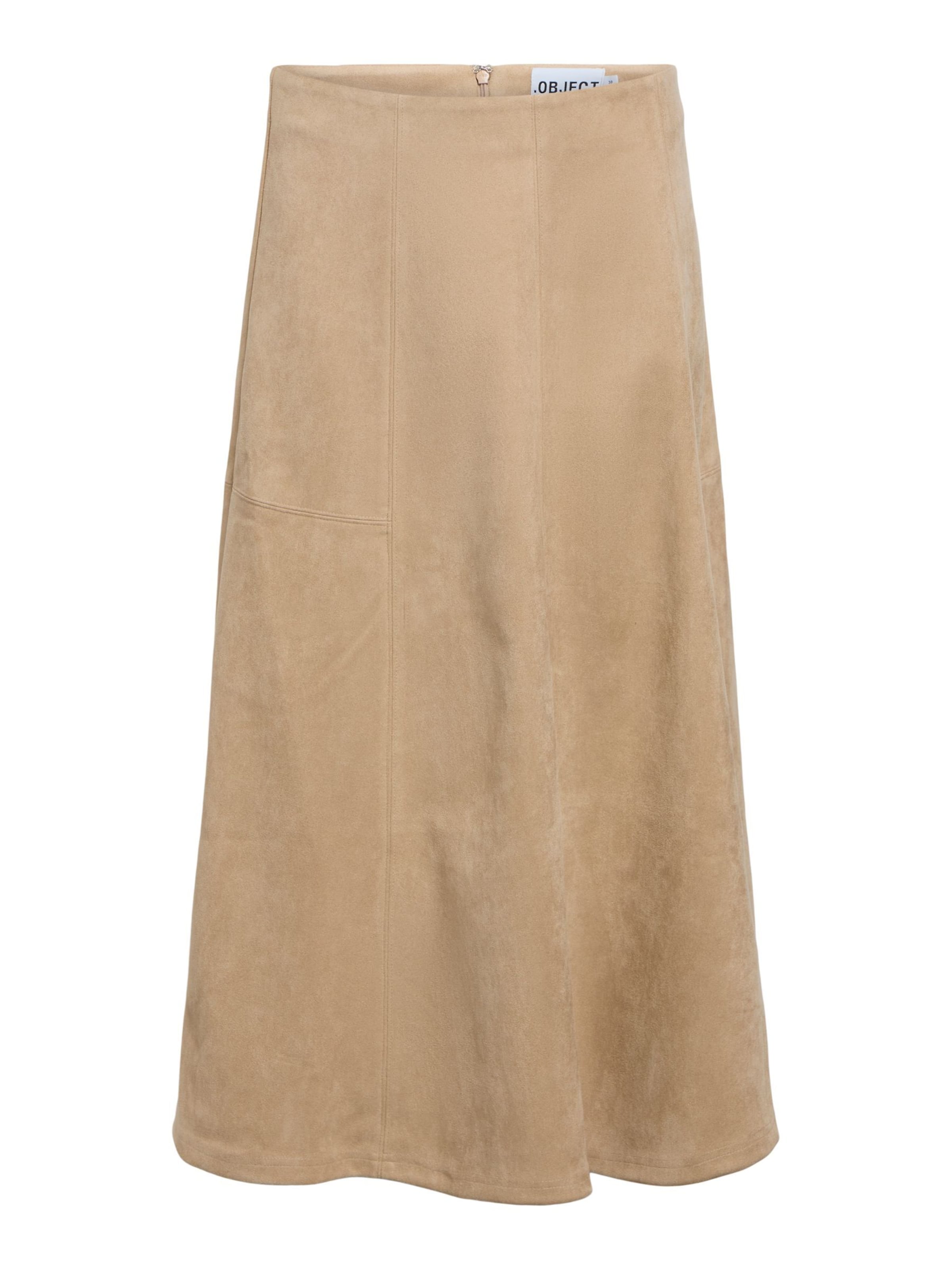OBJECT - Falda en beige: frente
