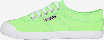 KAWASAKI Sneakers laag 'Neon' in Groen