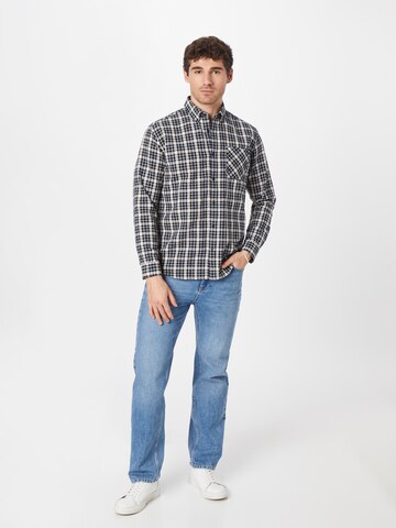 ESPRIT Regular fit Button Up Shirt 'SUS' in Blue