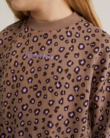 WE Fashion Klänning i brun