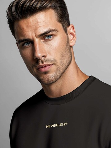 Neverless Sweatshirt 'Always by your side'‌‌ in Schwarz