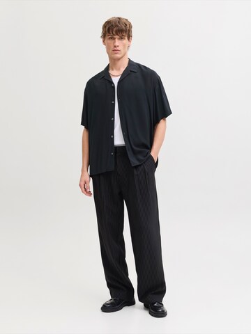 JACK & JONES Классический крой Рубашка 'JJEJEFF' в Черный