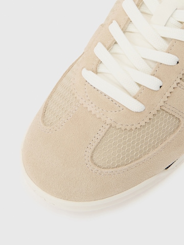 Polo Ralph Lauren Rövid szárú sportcipők 'VARICK' - bézs