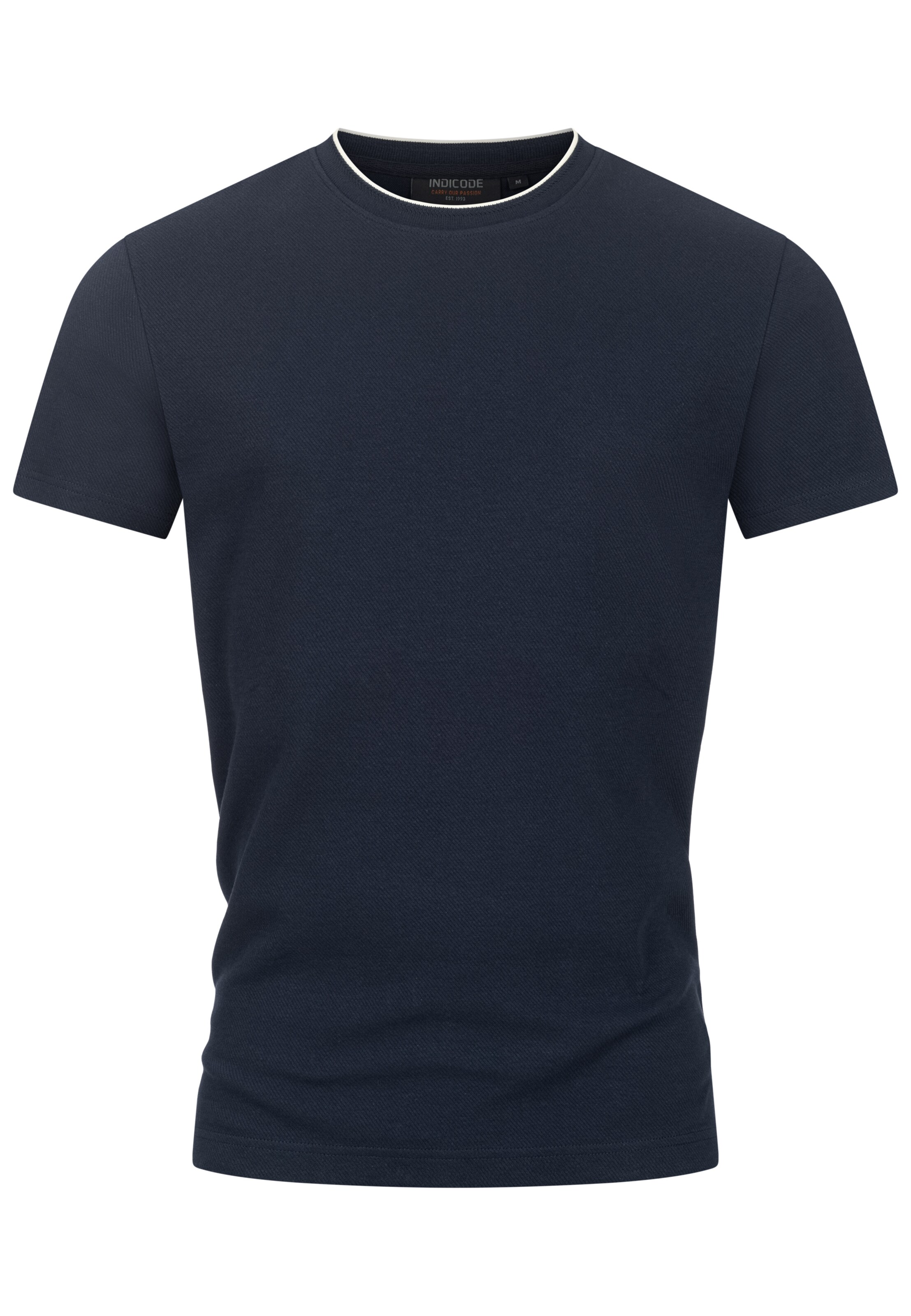 INDICODE JEANS Shirt 'Sandt' in Blue: front