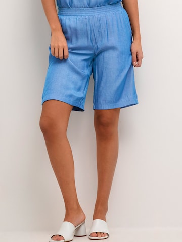 Cream Regular Shorts 'Siran' in Blau: predná strana