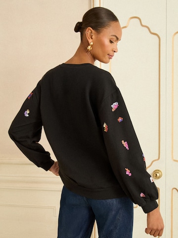 love & roses Свитшот в Черный