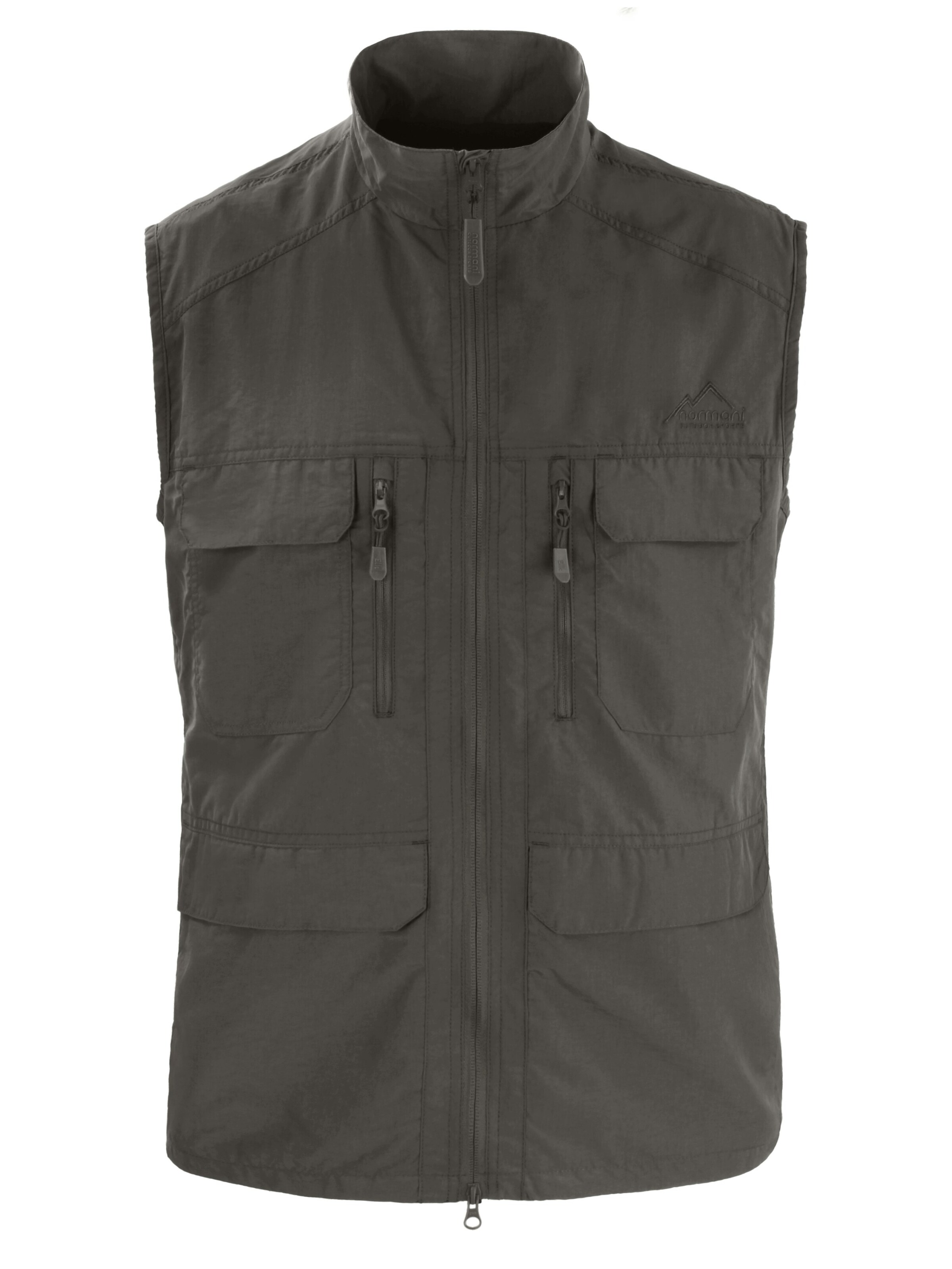 Gilet de sport ' Deer ' normani en gris : devant