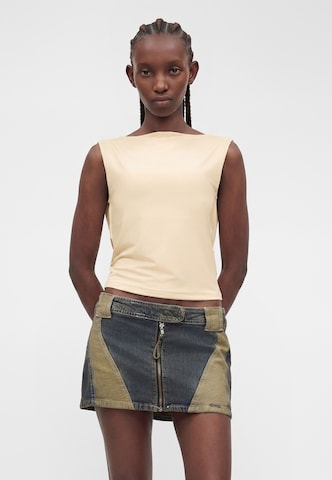 Haut Abercrombie & Fitch en jaune