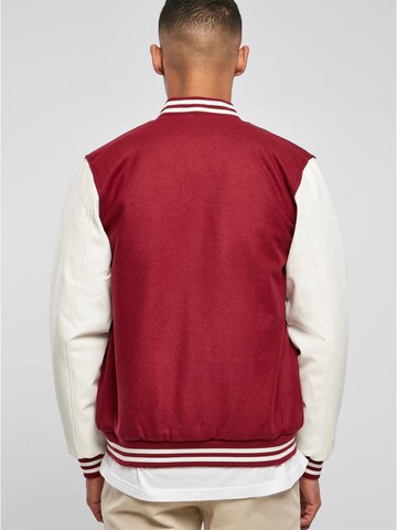 Veste mi-saison 'Oldschool' Urban Classics en rouge