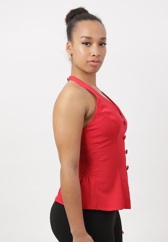 Elara Top in Red