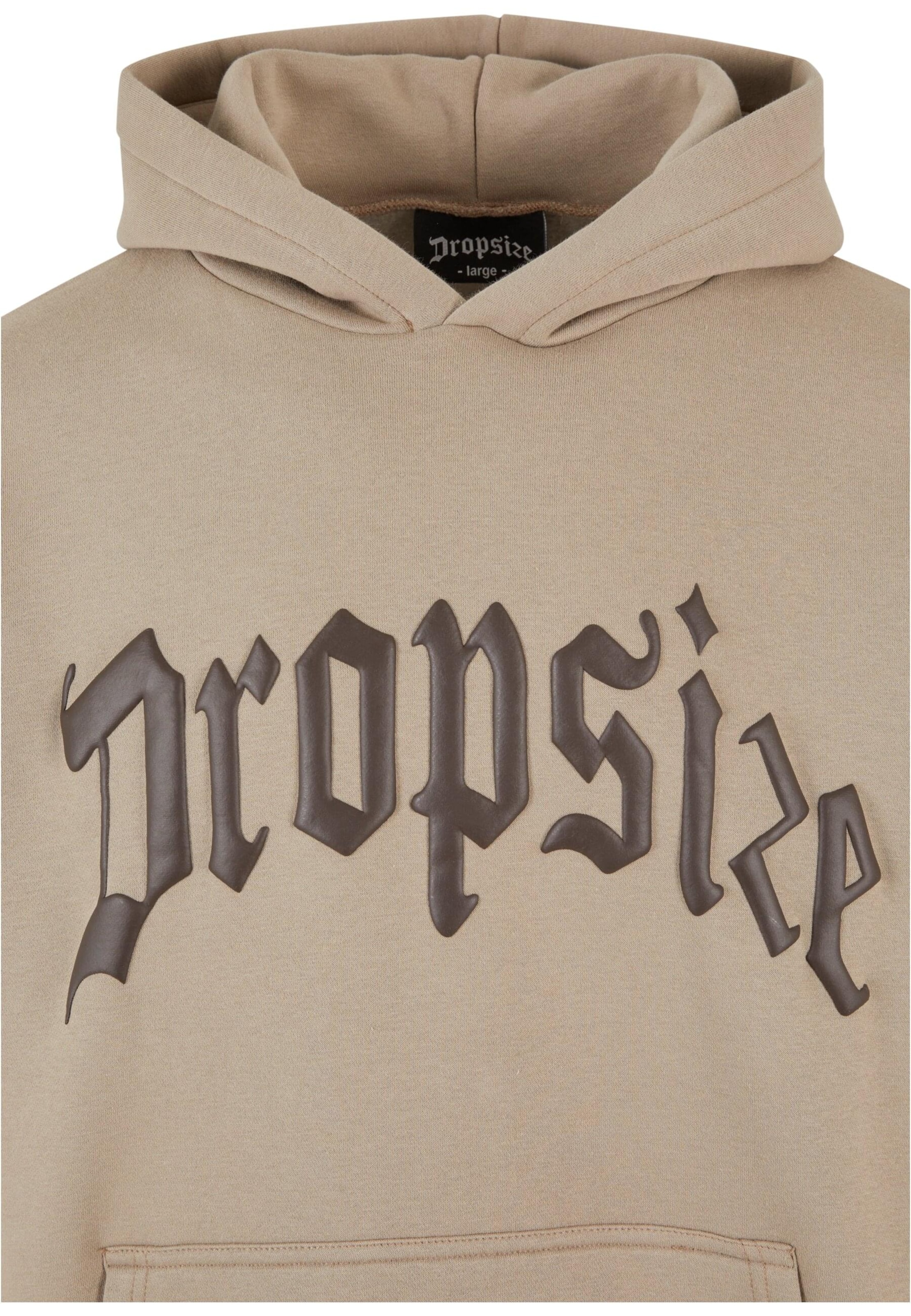 Dropsize Sweatshirt i beige