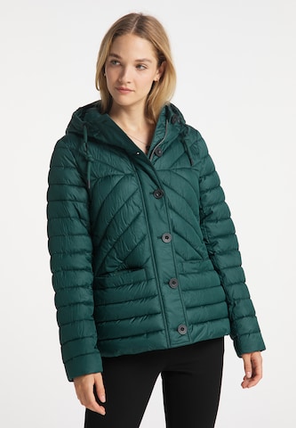 DreiMaster Klassik Winter Jacket in Green: front