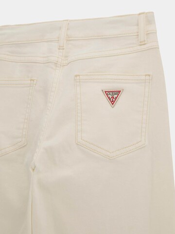 GUESS Wide Leg Jeans in Beige