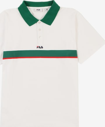 FILA Shirt 'SAGANO' in Wit: voorkant