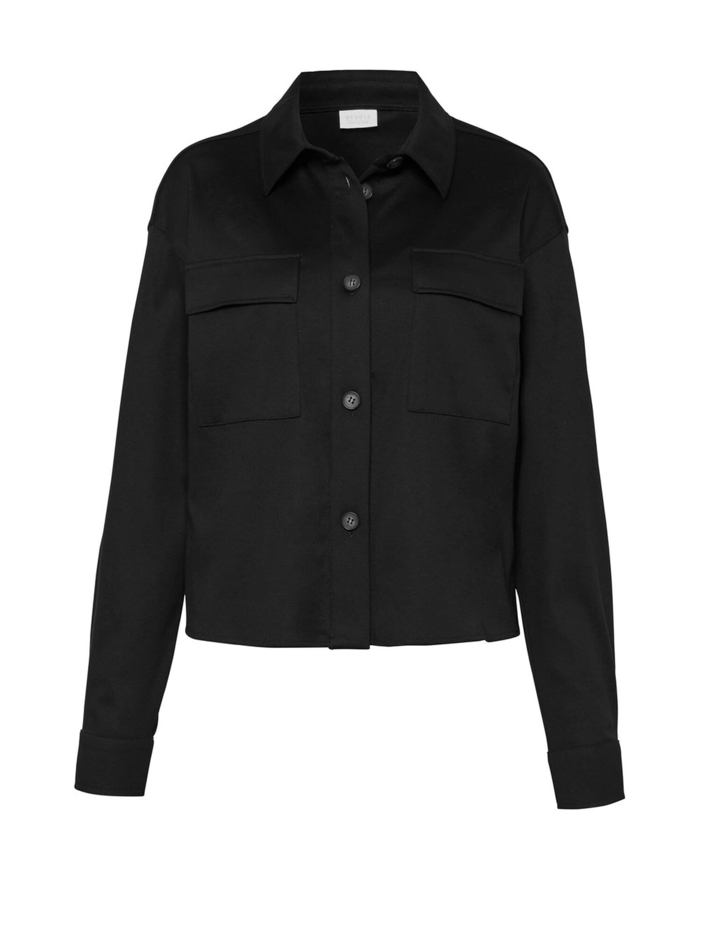 DESOTO Blouse in Black: front
