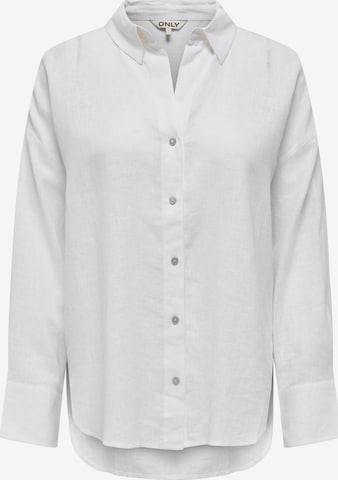 Bluză 'ONLBRUXELLES' de la ONLY pe alb: față