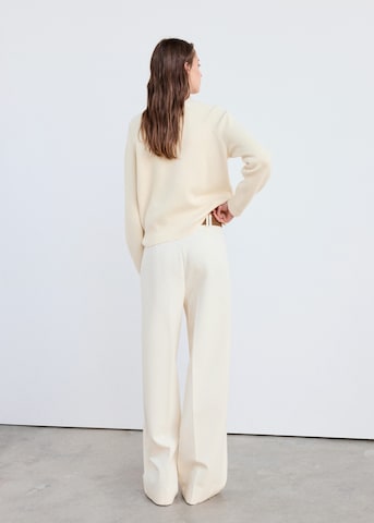 MANGO Sweater 'VIZON' in Beige: back
