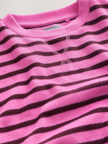 Next Sweatshirt i rosa