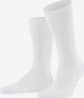 FALKE Socken 'Family' in Weiß: Vorderseite