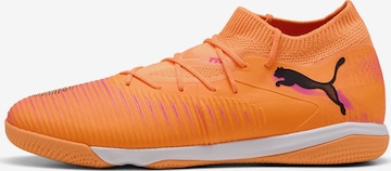 PUMA Soccer shoe 'Future 8 Match' in Orange: front