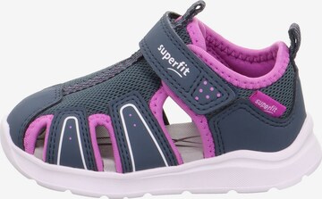 Sandale 'Wave' de la SUPERFIT pe albastru