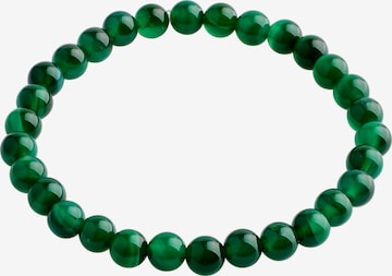 Pilgrim Armband 'POWERSTONE' in Groen: voorkant