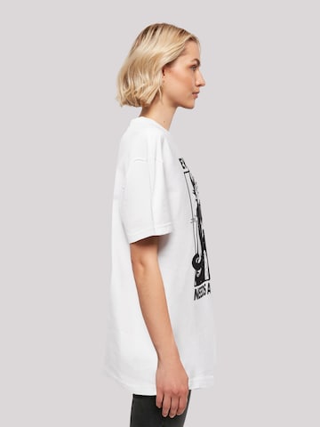 T-shirt oversize F4NT4STIC en blanc