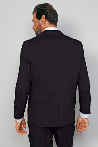 Coupe regular Veste de costume Men Plus en noir