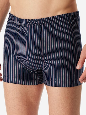SCHIESSER - Calzoncillo boxer en azul: frente