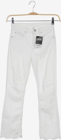 HALLHUBER Jeans in 24-25 in White: front