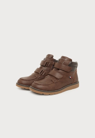 TOMMY HILFIGER Laarzen 'MINNESOTA' in Bruin