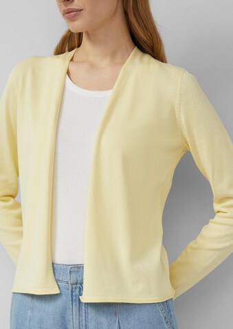 s.Oliver Strickjacke in Gelb