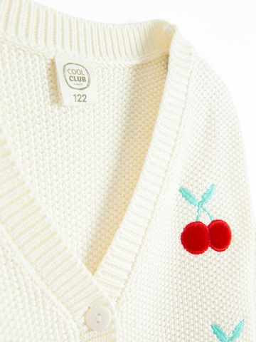 Cool Club Вязаная кофта в Белый