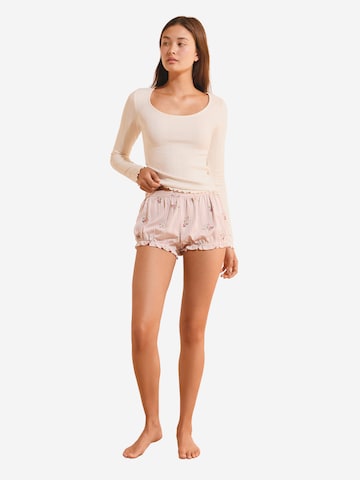 Camicia da notte 'Cayaline' di ETAM in beige