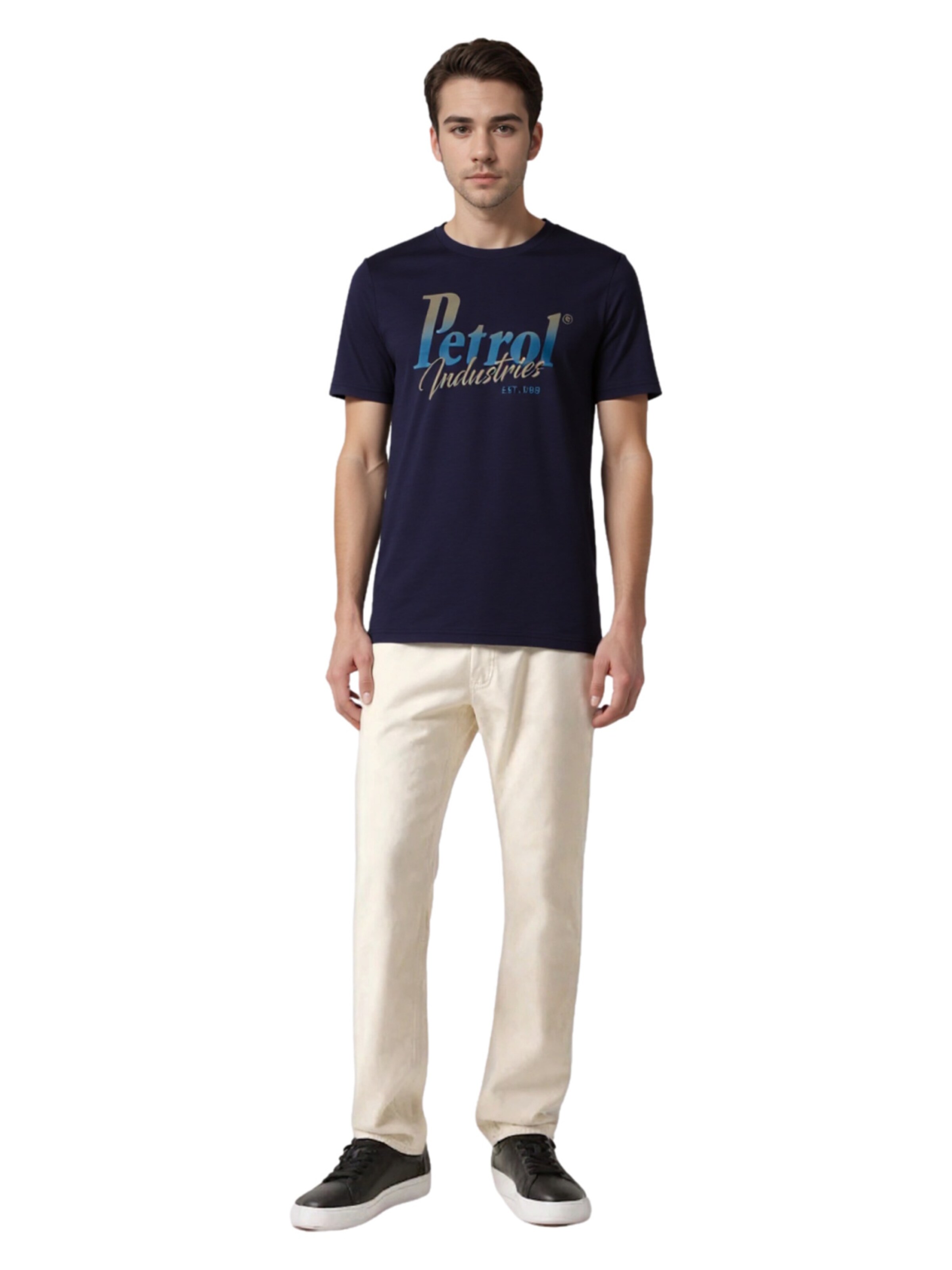 Petrol Industries T-Shirt in Blau