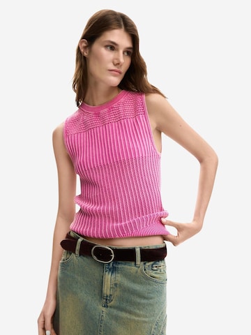 Desigual - Chaleco 'TS_ROMA 26SWTF02' en rosa: frente