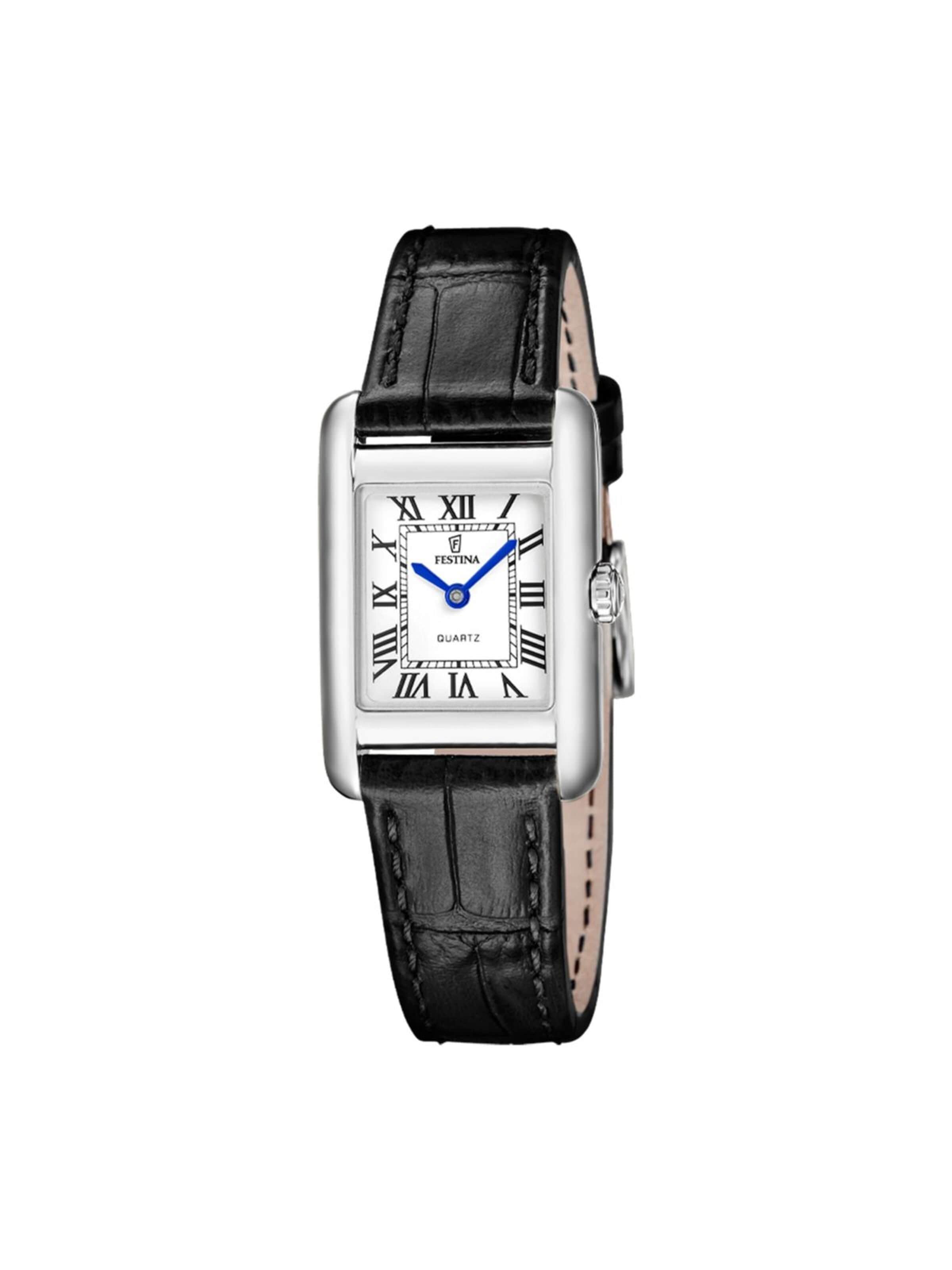 FESTINA Analog watch in Black: front