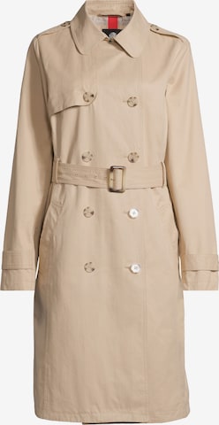 New View Between-Seasons Coat in Beige: front