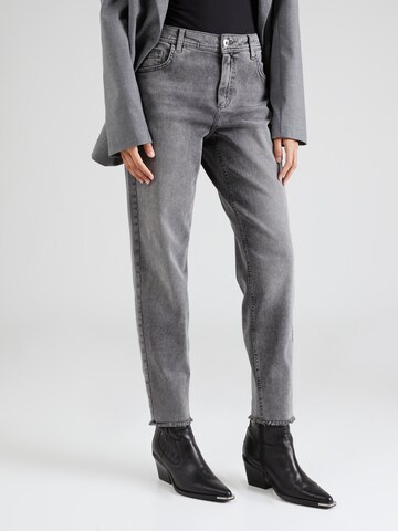 TAIFUN Tapered Jeans in Grey: front