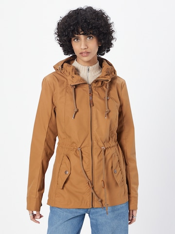 Ragwear Between-Season Jacket 'MONADIS' in Brown: front