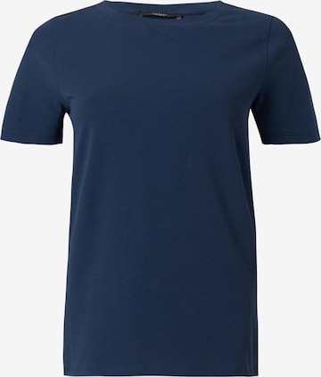 zils Weekend Max Mara T-Krekls 'MULTIF': no priekšpuses