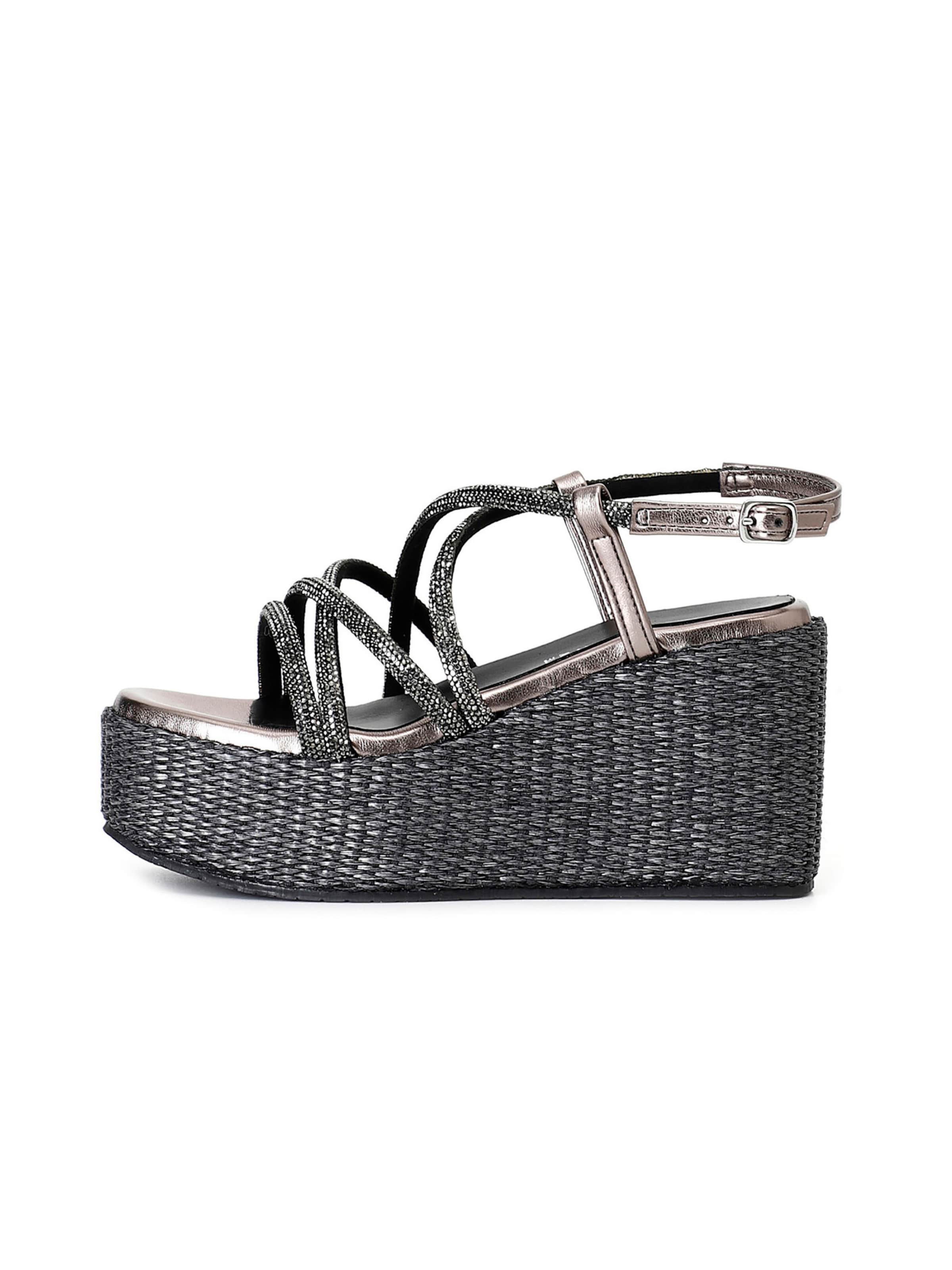 Sandalo CAFè NOIR di colore nero, Visualizzazione prodotti