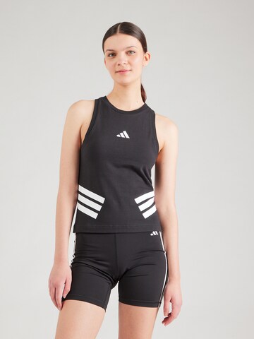 ADIDAS SPORTSWEAR Sports top 'Future Icons' in Black: front