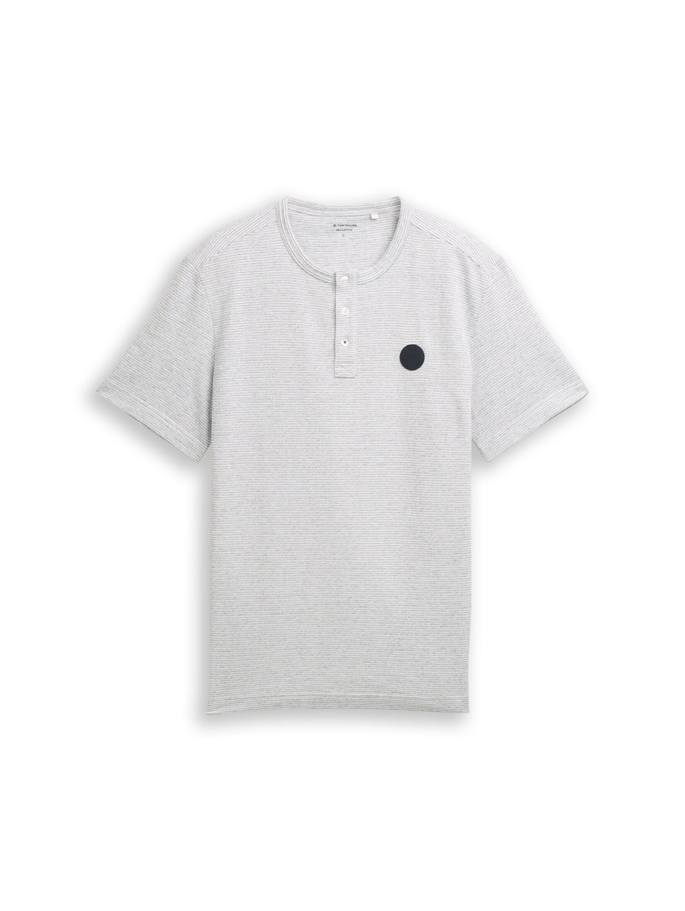 TOM TAILOR Shirt in Wit: voorkant