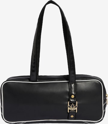 ADIDAS ORIGINALS Schoudertas 'AIRLINER ELONGATED' in Zwart: voorkant