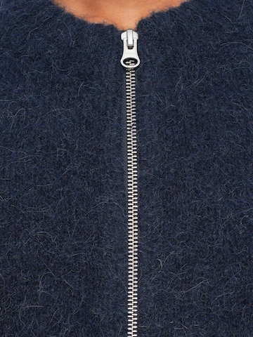 Samsøe Samsøe Gebreid vest 'Jeanine' in Blauw