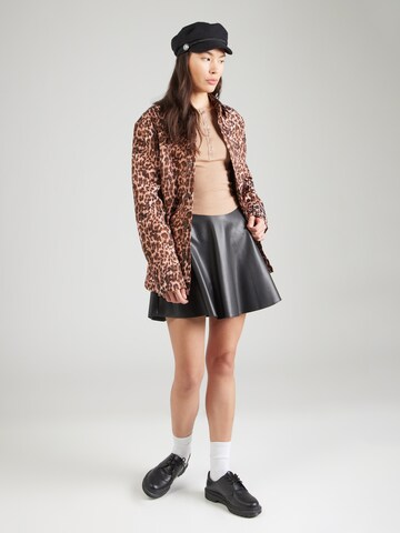 T-shirt Miss Selfridge en marron