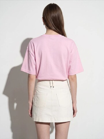 Dilvin Shirt 'T-Shirts' in Pink