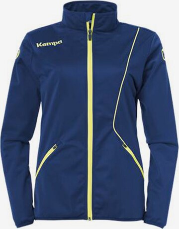 UHLSPORT Athletic Jacket in Blue: front